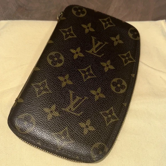 Louis Vuitton monogram geode zippy zip around travel wallet - Picture 2 of 16